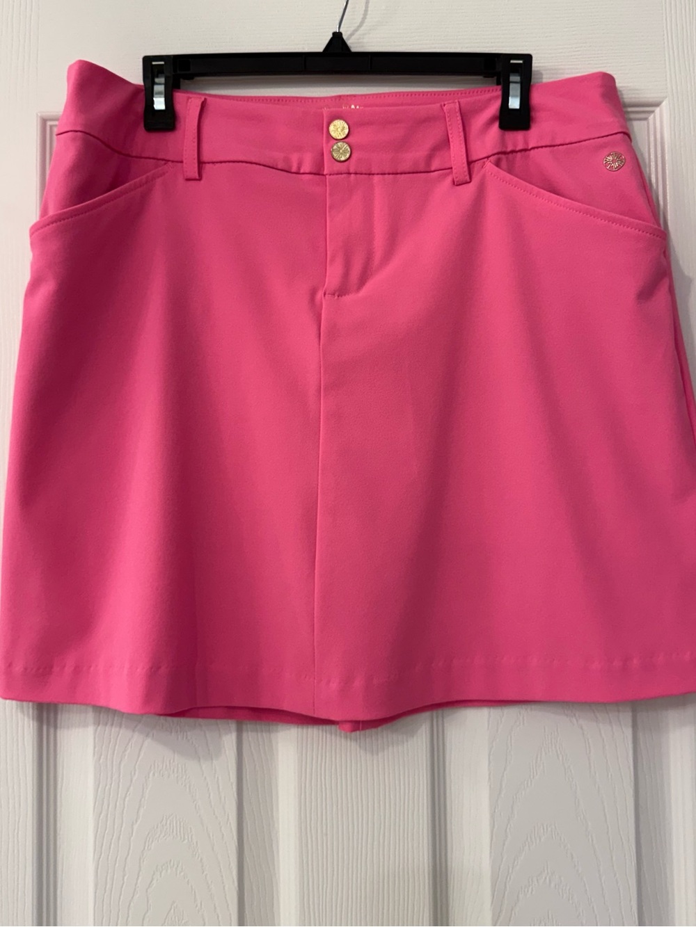 Lilly Pulitzer Luxletic Hot Pink Golf Skort